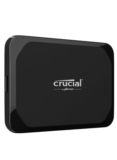 اشتري Crucial X9 1TB External SSD Hard Drive, up to 1050MB/s, Compatible with PC, Mac, PlayStation and Xbox, USB-C 3.2, Portable SSD 1 TB في مصر