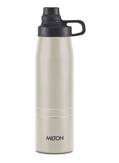 اشتري Milton Sprint 900 Thermosteel Insulated Water Bottle , Grey | Hot and Cold | Leak Proof | Office Bottle | Sports | Home | Kitchen | Hiking | Treking | Travel | Easy to Carry | Rust Proof Grey 925ml في الامارات