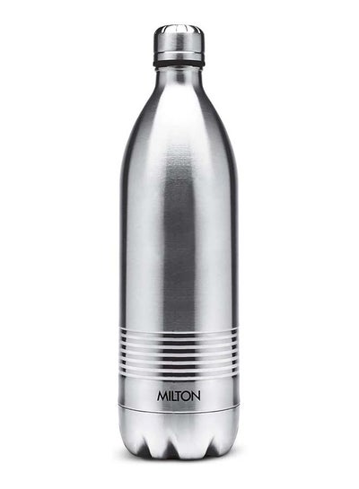 اشتري Duo Dlx Ss Vacuum Bottle Milton - Steel 1000ml في الامارات