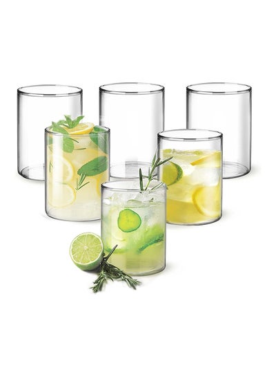 اشتري Treo By Milton Borosilicate Vector Tumbler 300 Ml - 1X6 GLASS 21cm في الامارات