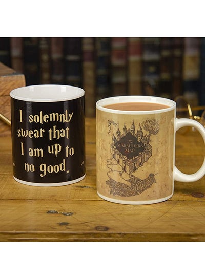 اشتري Paladone Marauder Map Heat Change Mug في الامارات