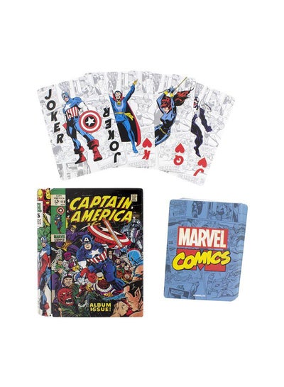 اشتري Paladone Marvel Comic Book Playing Cards في الامارات