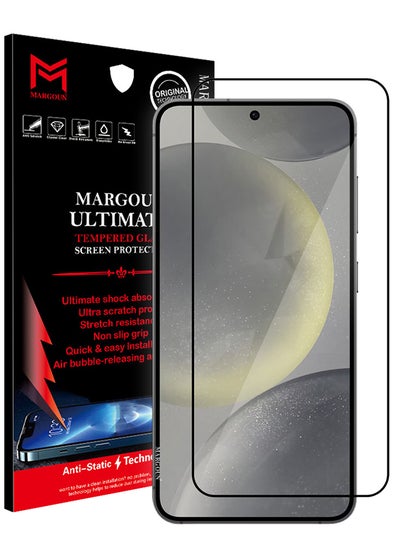 Buy Samsung Galaxy S24 Screen Protector 9H Hardness Scratch Resistance Screen Protector Touch Sensitive Case Friendly Tempered Glass Film Clear in UAE