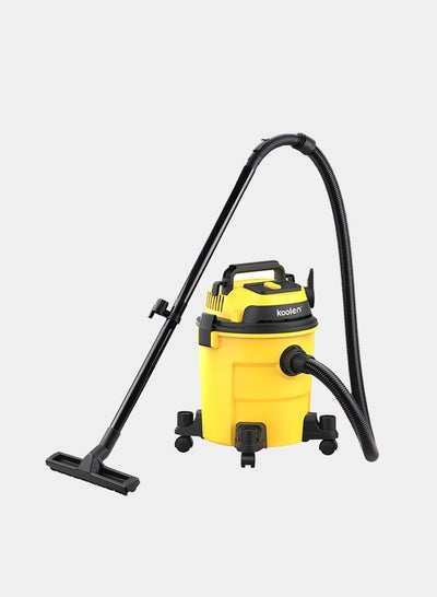 Buy Wet And Dry Drum Vacuum Cleaner 20 L 1600 W 806101006 Yellow in Saudi Arabia