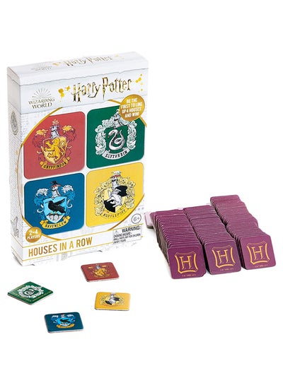 Buy Paladone Hogwarts Houses in a Row Tile Game - Officially Licensed Harry Potter Merchandise in UAE