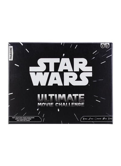 Star Wars Ultimate Movie Challenge Partyspiel – Offiziell Lizenziert, 400+ Karten, Für 4+ Spieler