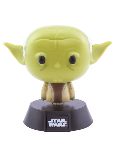 اشتري Paladone Star Wars Yoda Icon Light-10cm (4") Tall-Powered by 2X AAA Batteries في الامارات