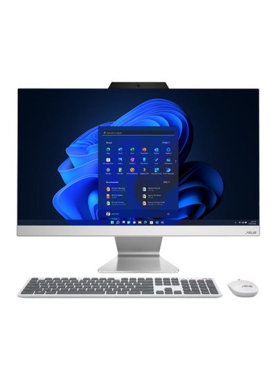 Buy All In One A3402WB  With 23.8-inch Touch Screen Full HD (1920 x 1080) IPS Touch Display, Intel Core i5-1235U Processor/8GB DDR4/1TB HDD+256GB M.2/DOS(Without Windows)/Intel UHD Graphics With Wireless Keyboard & Mouse English/Arabic White in Saudi Arabia