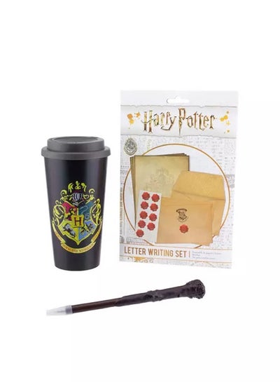 اشتري Paladone Hogwarts Travel Mug And Letter Writing Set في الامارات