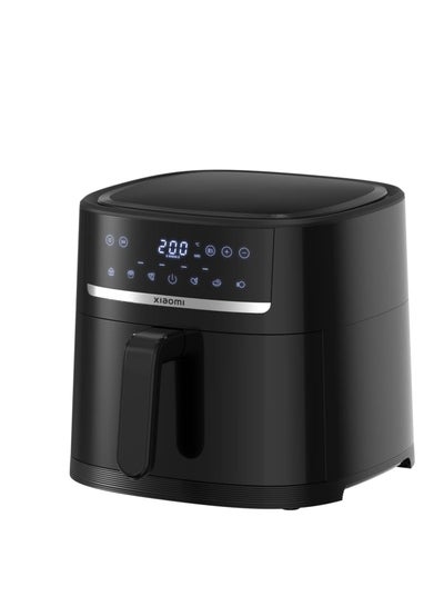 Buy Air Fryer 6L XXL Hot 1500W 40° 200° Adjustable 360° Hot Air Circulation 6 Programmes Frying Without Oil 6 L 1500 W MAF08 Black in UAE