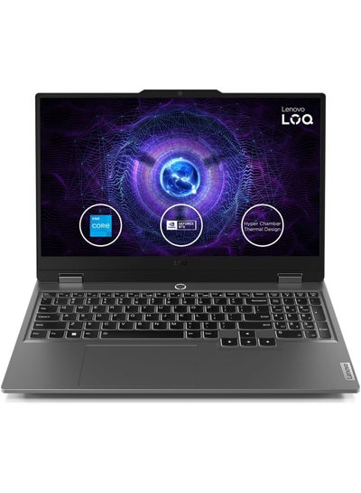 Buy LOQ 15IRX9 Gaming (2023) Laptop With 15.6-Inch Display, Core i7-13650HX Processor/16GB RAM/512GB SSD/6GB NVIDIA GeForce RTX 3050 Graphics/Windows 11 Home English/Arabic Luna Grey in UAE