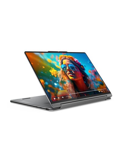 Buy Yoga 9 14IMH9 2-In-1 Convertible Laptop With 14-Inch WQUXGA OLED Display, Core-i9 Processor/16GB RAM/1TB SSD/Winodws 11/Integrated Intel Iris XE Graphic Card English/Arabic Luna Grey in Saudi Arabia