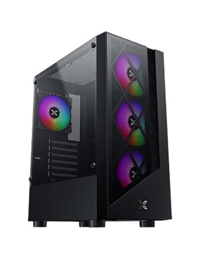 Buy Customized Gaming PC,Core i5-12400F Processor/16GB RAM/500GB SSD/8GB GeForce RTX 4060 Graphics Card/Windows 11 Home Black in UAE