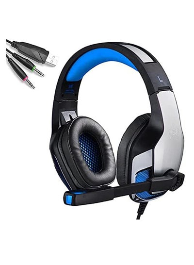 Buy G5300 Gaming Headset with Microphone & LED Light for Computer (3.5mm) in Egypt