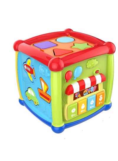 Buy Activity Cube 8-in-1 Toddler Multi Shape Play in UAE
