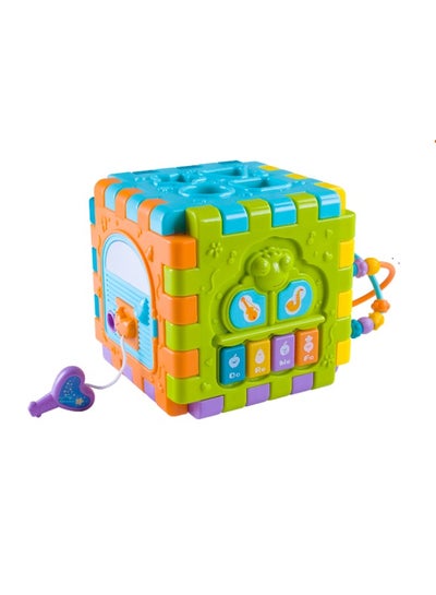 Buy Huanger - Baby Toys Activity Cube Toy for 18+ Months in Saudi Arabia