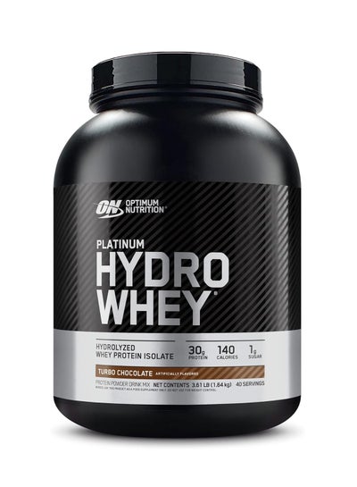 Buy Platinum HydroWhey, Turbo Chocolate, 40 Servings - 1.64 Kg in Saudi Arabia