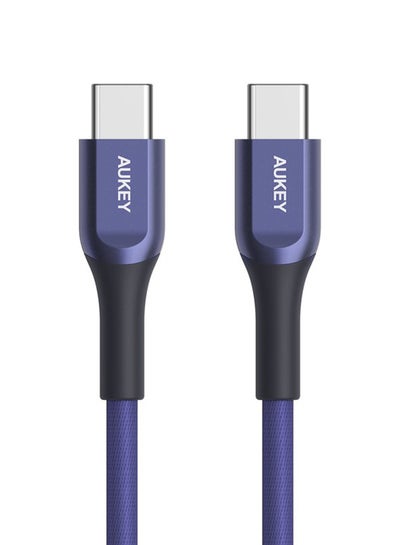 Buy Kevlar Core USB-C To C Cable 1.2M Blue in Saudi Arabia