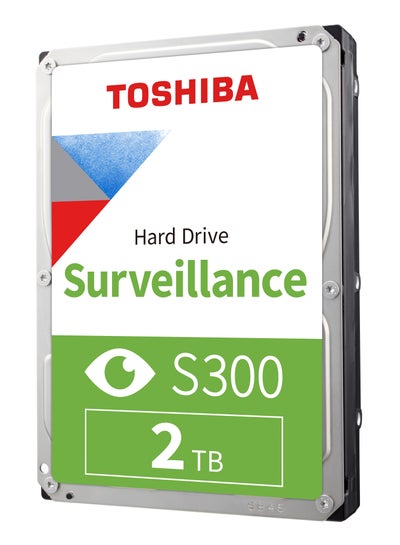 Buy S300 Surveillance HDD - 3.5" SATA Internal Hard Drive Supports Up To 64 HD Cameras At A 180TB/Year Workload (HDWT720UZSVA) 2 TB in UAE