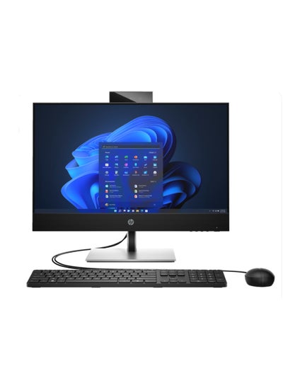 اشتري Pro 240 G9 All in One BU With 23.8-inch Full HD Display, Core i3-1215U Processor/4GB RAM/256GB SSD/DOS(Without Windows)/Intel UHD Graphics/ English/Arabic Iron Grey في السعودية