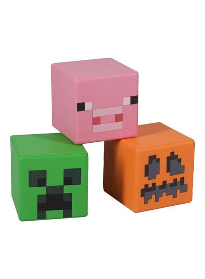 اشتري Paladone Minecraft Stress Blocks CDU of 12 (Assorted 1 item) في الامارات