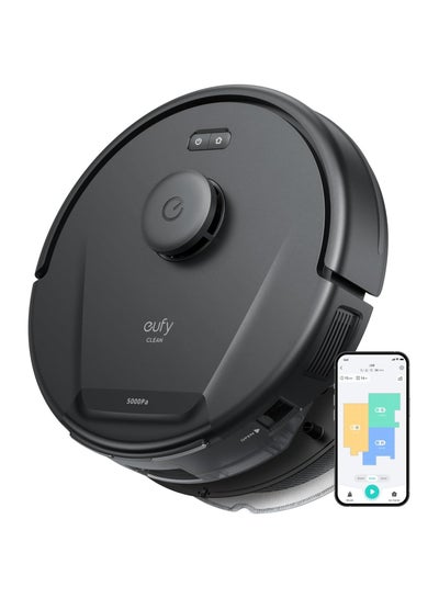 Buy L60 Hybrid Robot Vacuum Cleaner With Mop, Ultra Strong 5,000 Pa Suction To Remove Hair, Dust, iPath Laser Navigation, For Deep Floor Cleaning, Ideal For Hard Floors 50 W T2268V11 Black in Saudi Arabia