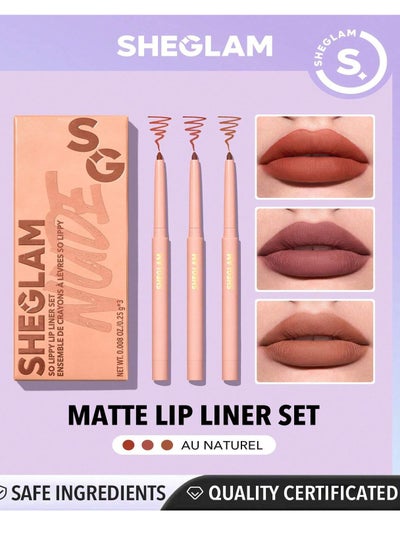 Buy So Lippy Lip Liner Set -Au Naturel Multicolour in Egypt