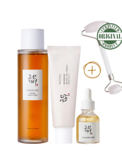 اشتري Revitalize And Radiate Trio Ginseng Essence Water Glow Serum Sunscreen Rice Probiotics SPF50+ PA++++ 230ml في الامارات