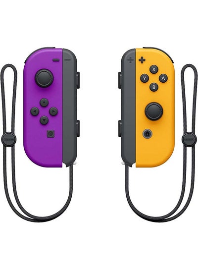 اشتري زوج من وحدات تحكم Nintendo Switch Joy-Con - بنفسجي نيون/برتقالي في مصر