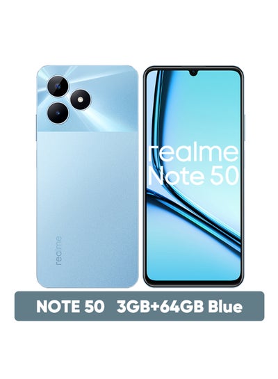اشتري Note 50 Dual SIM Sky Blue 3GB RAM 64GB 4G - Middle East Version في مصر
