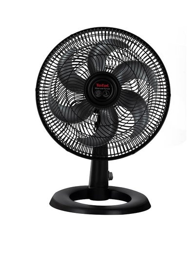 Buy Silence Force Desk Fan - 16 Inches - 3 Speeds - Remote Control 100 m³ 75 W VG4110EE Black in Egypt