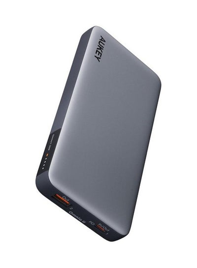 Buy 10000 mAh Power Bank 30W Power Delivery Gray in Saudi Arabia