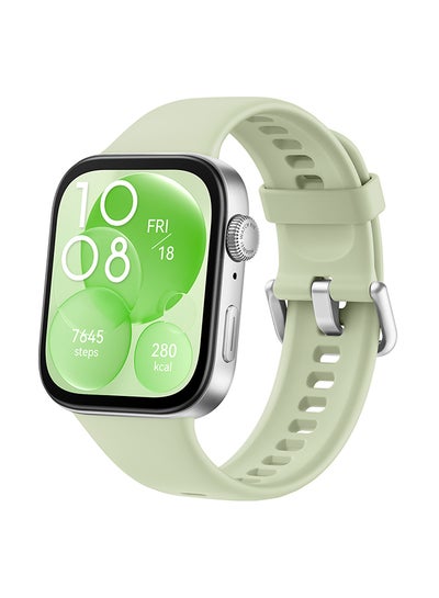 Buy Watch Fit 3 Smartwatch, 1.82 Inch Amoled Display, Comfortable And Stylish Design, Scientific Workout Coach, Upgraded Health Management, Compatible With iOS And Android Green in Egypt