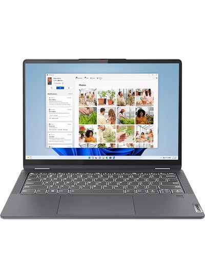 Buy IdeaPad Flex 5 Laptop With 14-inch Display, Core i3-1215U Processor/8GB RAM/256GB SSD/Intel UHD Graphics/Windows 11 Home English Storm Grey in UAE