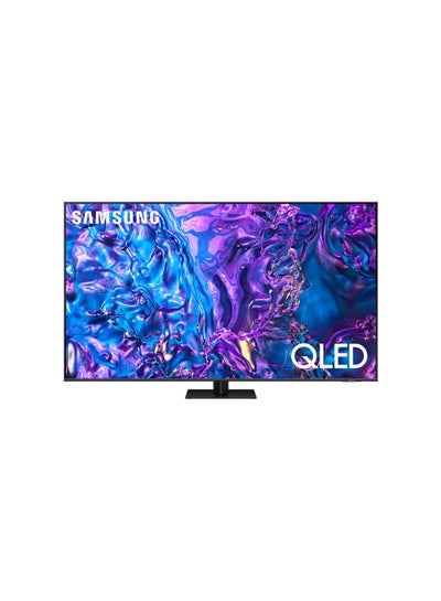 Buy 75 inch 4K Upscaling QLED HDR Smart TV | Big TV | 100% Color Volume with Quantum Dot | 50HZ | Tizen OS | AirSlim Design | (2024) - QA75Q60DAUXSA black in Saudi Arabia