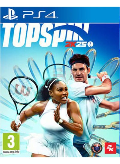 Buy TopSpin 2K25 International Version - PlayStation 4 (PS4) in Egypt