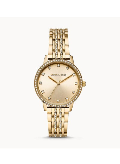 اشتري Women's Analog Round Shape Stainless Steel Wrist Watch MK4368 - 36 Mm في الامارات