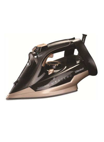 اشتري Steam Iron, Dry Ironing, Spray & Steam, 320ml Ceramic Sole Plate, Self-Cleaning, Powerful Burst & Vertical Steam, Adjustable Control, 360° Swivel Cord, Overheat Safety 320 ml 2400 W NSI35 Black في الامارات