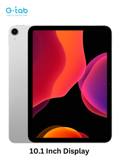 Buy PAD 10 Tablet 10.1 inch IPS Display 800x1280 Resolution Android 14 Quad Core 2.0 GHz 6580 mAh 5G Wifi 4GB RAM Expandable upto 4GB 128GB ROM 5MP Front+8MP Rear Camera Touch Pen Inside in UAE