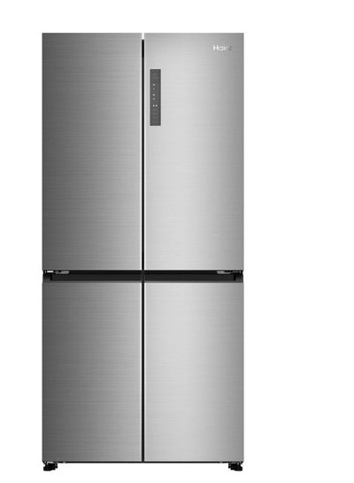 Buy French Door Refrigerator 433 Liters HRF-525SS Silver in UAE