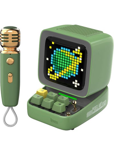 اشتري Divoom Ditoo-Mic Retro Pixel Art Game Bluetooth Speaker Microphone Karaoke Function في الامارات