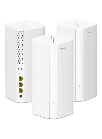 Buy Nova MX12 AX3000 Mesh Wi-Fi 6 System - 7000sq ft Wi-Fi Coverage - Whole Home Wi-Fi Mesh System - 1.7 GHz Quad-Core CPU - HE160 - Dual-Band Gigabit Mesh Network for 160+ Devices - 3-Pack white in Saudi Arabia