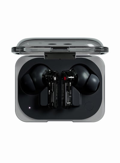 Buy Ear (a), True Wireless Earphones, ChatGPT Integrated, Dynamic Bass Boost, Hi-Res With Hybrid ANC Noise Cancellation Upto 45dB Black in Saudi Arabia