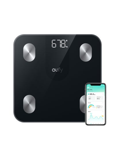 Buy Smart Scale A1 With Blutooth, 12 Measurements, Weight/Body Fat/Bmi- T9120k11 Black T9120K11 Black in Saudi Arabia