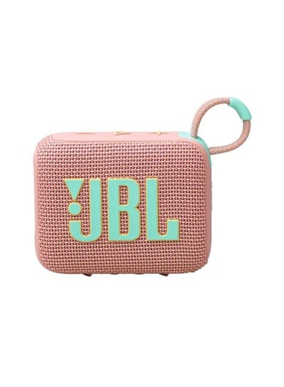 Buy JBL GO 4 Ultra-Portable Bluetooth Speaker, Pink in Egypt