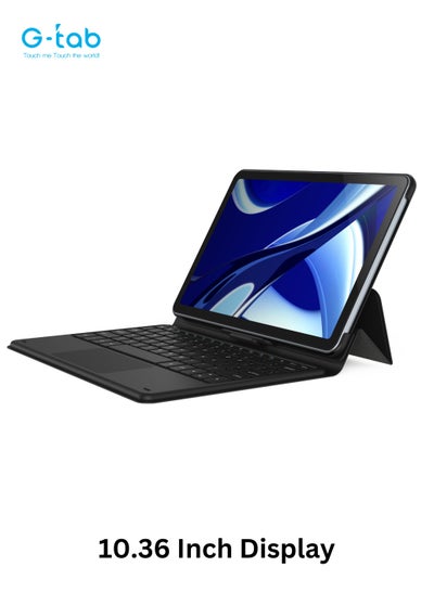 اشتري S40 High End Ultra Slim Tablet/10.36 Inch Display/4G/Octa Core/8GB RAM+128GB ROM/5Mp Front + 13Mp Rear Camera/2K Resolution Incell LCD/Tempered Glass Touch/7680mAh Battery/With Premium Keyboard في الامارات