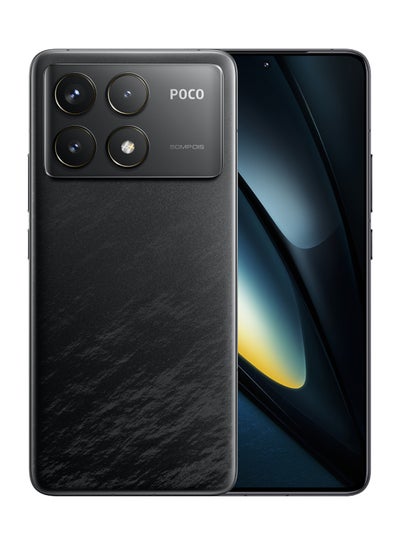 اشتري POCO F6 Pro ثنائي الشريحة، أسود، 12 جيجابايت رام، 512 جيجابايت، 5G - الإصدار العالمي في السعودية