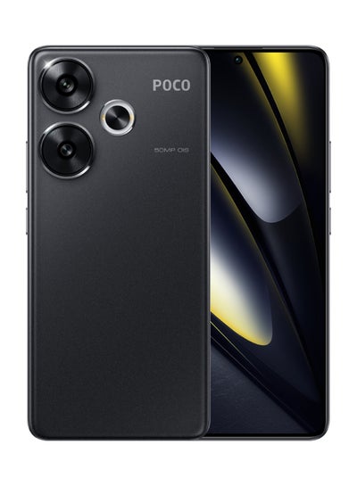 Buy POCO F6 Dual SIM Black 12GB RAM 512GB 5G - Global Version in Saudi Arabia