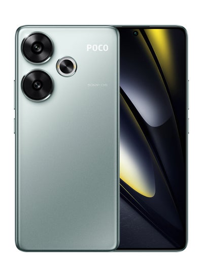 اشتري POCO F6 ثنائي الشريحة، أخضر، 12 جيجابايت رام، 512 جيجابايت، 5G - الإصدار العالمي في السعودية