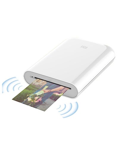 اشتري Portable Pocket Mini Photo Printer,300DPI,DIY Share, 500mah,Zinc Paper Printer,TEJ4018GL 2 × 3 inches(50 mm × 76 mm)inch White في مصر